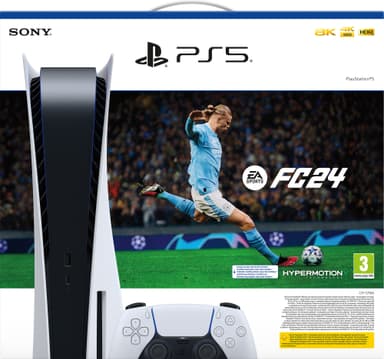 PlayStation 5 + EA SPORTS FC 24 samlepakke