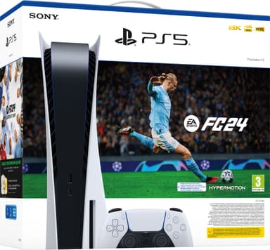 PlayStation 5 + EA SPORTS FC 24 samlepakke