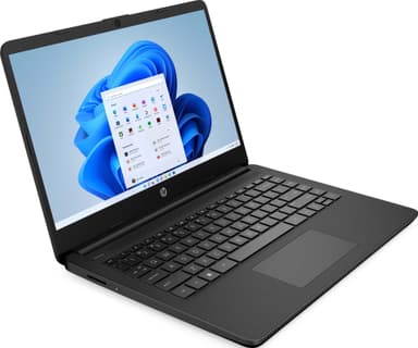 HP Laptop 14s-dq0802no Cel/4/128 14" bærbar PC