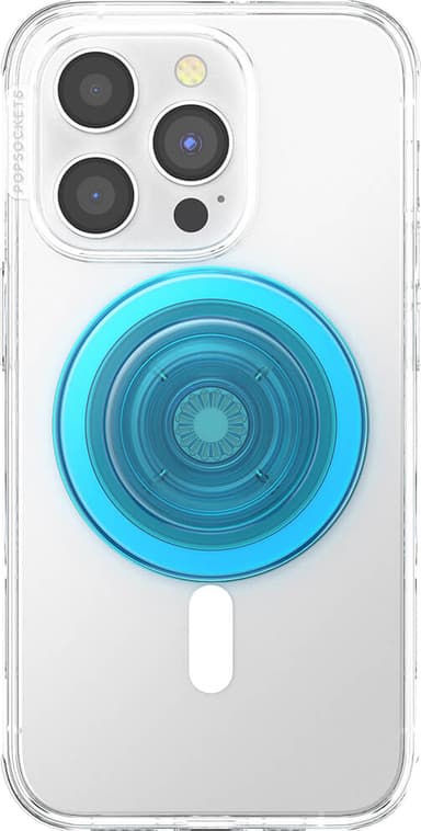 Popsockets PopGrip for MagSafe telefongrep (blå)