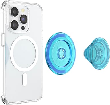 Popsockets PopGrip for MagSafe telefongrep (blå)