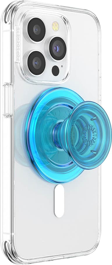 Popsockets PopGrip for MagSafe telefongrep (blå)
