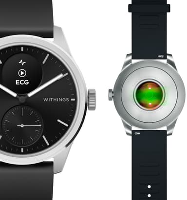 Withings ScanWatch 2 hybrid smartklokke 42mm (sort)