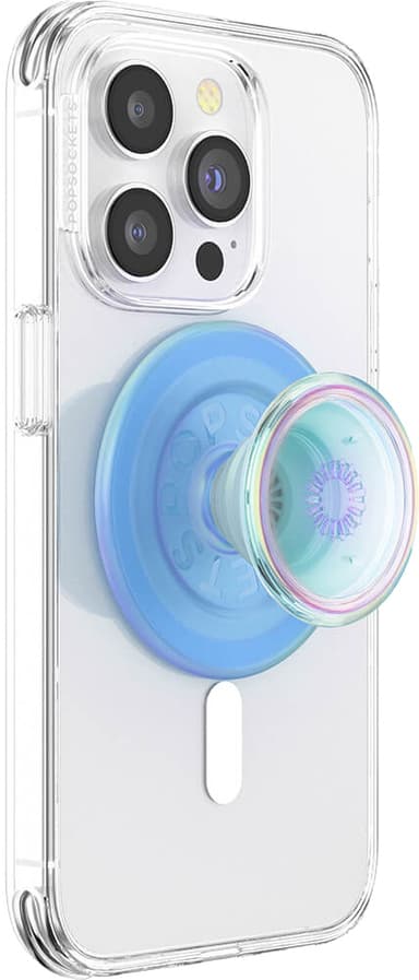 Popsockets PopGrip for MagSafe mobilgrep (opaliserende blå)