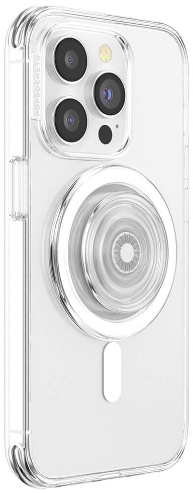 Popsockets PopGrip for MagSafe telefongrep (gjennomsiktig)