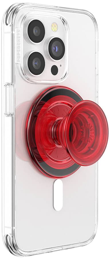 Popsockets PopGrip for MagSafe mobilgrep (rød)