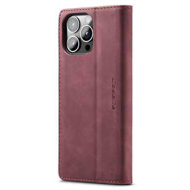 CASEME Lommebok-deksel iPhone 15 Pro Max - Rød