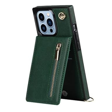 Zipper halskjede deksel Apple iPhone 15 Pro Max - Grønn