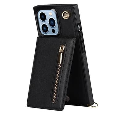 Zipper halskjede deksel Apple iPhone 15 Pro - Svart