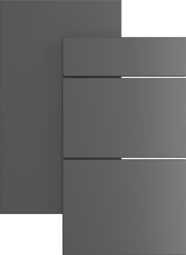 Epoq Pure Matt skuffefront til kjøkken 80x26 (matt graphite)
