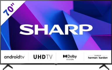 Sharp 70” FN7EA 4K LED TV (2022) Elkjøp Elkjøp