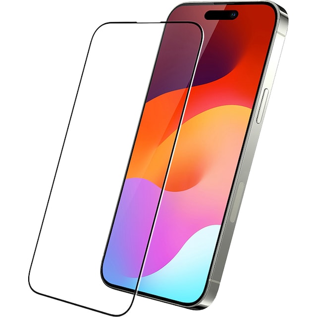 Sandstrøm iPhone 15 Plus/14 Pro Max Curved Glass skärmskydd