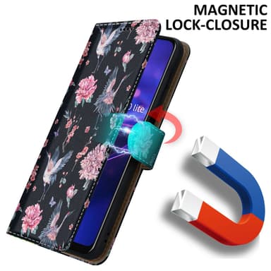 Huawei MATE 20 LITE lommebokdeksel etui (svart)