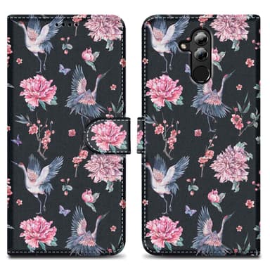 Huawei MATE 20 LITE lommebokdeksel etui (svart)