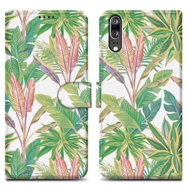 Huawei P20 lommebokdeksel etui (grønn)