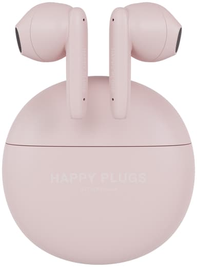 Happy Plugs Joy Lite helt trådløse in-ear hodetelefoner (rosa)