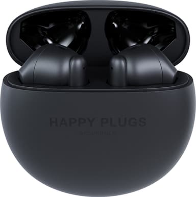 Happy Plugs Joy Lite true helt trådløse in-ear hodetelefoner (sort)