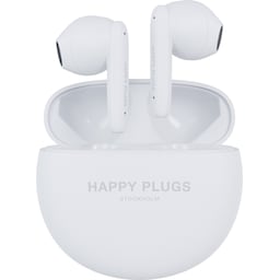 Happy Plugs Joy Lite helt trådløse in-ear hodetelefoner (hvit)