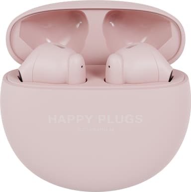 Happy Plugs Joy Lite helt trådløse in-ear hodetelefoner (rosa)