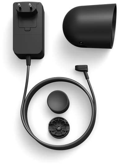 Philips Hue sikkerhetskamera (kablet/sort)