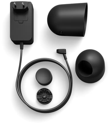 Philips Hue sikkerhetskamera (skrivebordsstativ/sort)