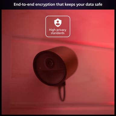 Philips Hue sikkerhetskamera (kablet/sort)