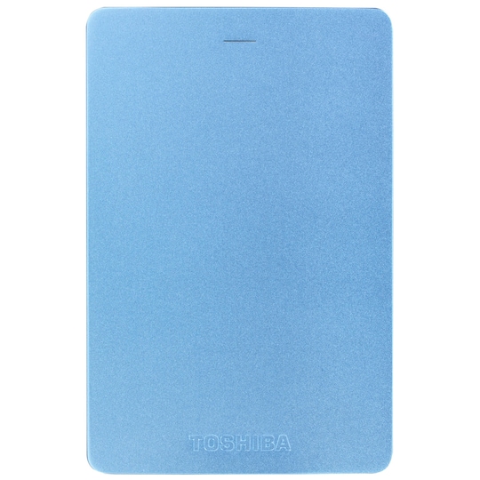 Toshiba Canvio Alu 1 TB ekstern harddisk (blå)