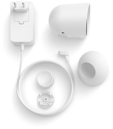 Philips Hue sikkerhetskamera (skrivebordsstativ/hvit)