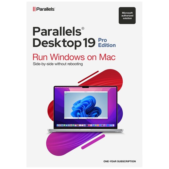 Parallels Desktop 19 Pro 1 Yr Subscription - Mac OSX