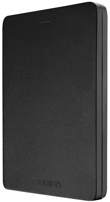 Toshiba Canvio Alu 2 TB ekstern harddisk (sort)