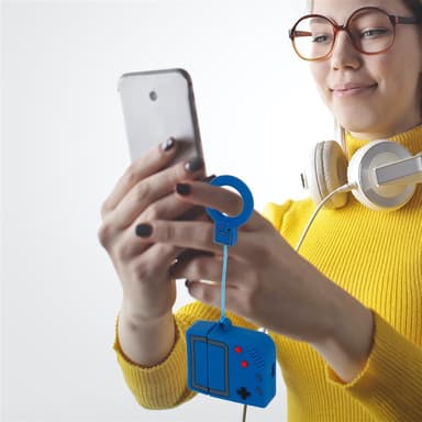 TPU AirPod etui Veske (blå)