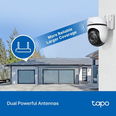 TP-Link Tapo C520WS WiFi utendørs sikkerhetskamera