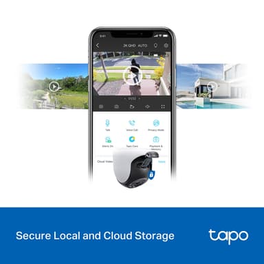 TP-Link Tapo C520WS WiFi utendørs sikkerhetskamera