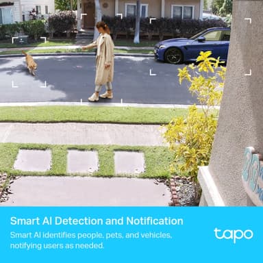 TP-Link Tapo C400S2 WiFi trådløse utendørs sikkerhetskameraer