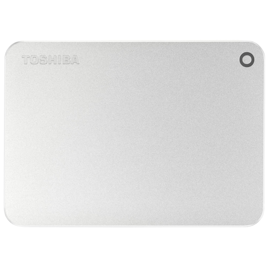 Toshiba Canvio Premium 1 TB harddisk (sølv)