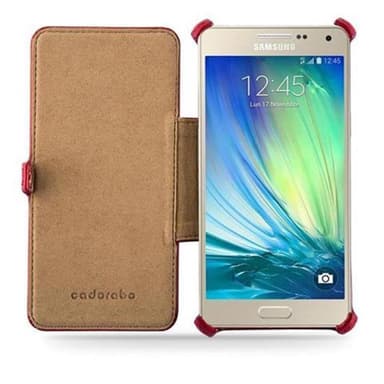 Samsung Galaxy A3 2015 lommebokdeksel case (rød)