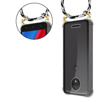 Motorola MOTO C PLUS Deksel med Halskjede (grå)