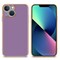 iPhone 14 PLUS silikondeksel case (lilla)