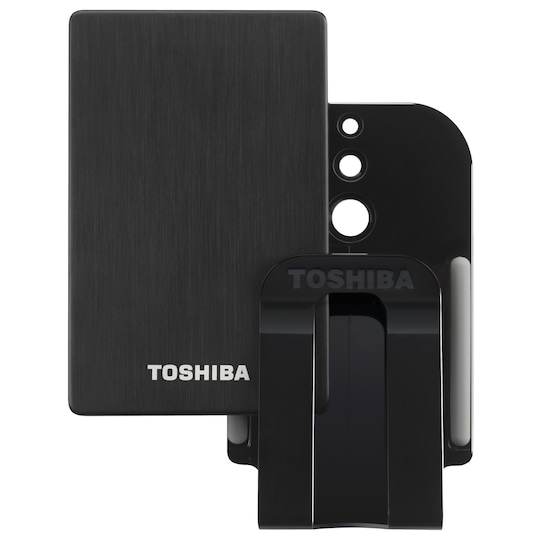 Toshiba Stor.E ALU bærbar 1 TB harddisk TV kit