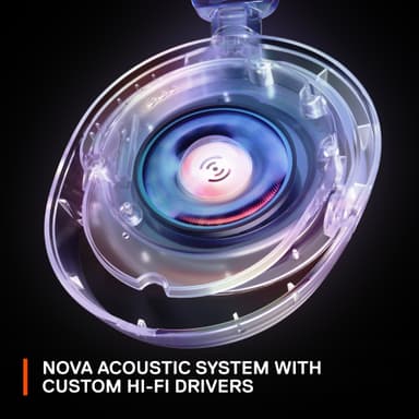 SteelSeries Arctis Nova 7P trådløst gaming headset (hvit)