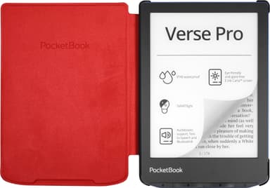 PocketBook Shell e-book deksel (rød)
