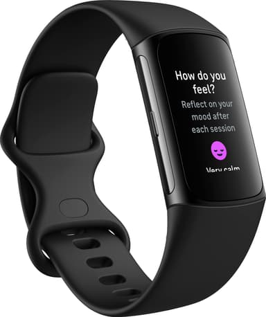 Fitbit Charge 6 aktivitetsarmbånd (sort)