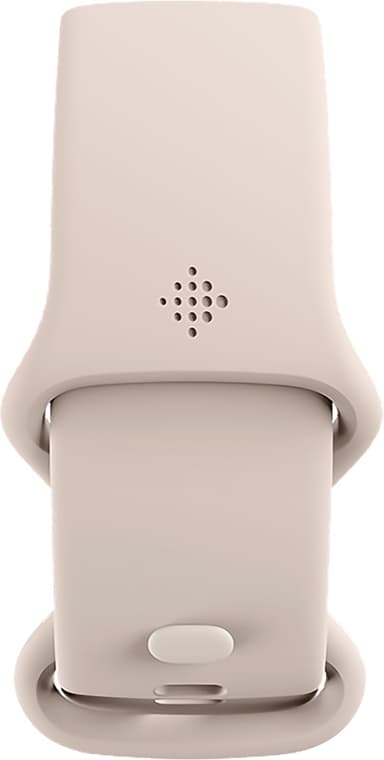 Fitbit Charge 6 aktivitetsarmbånd (sølv/beige)