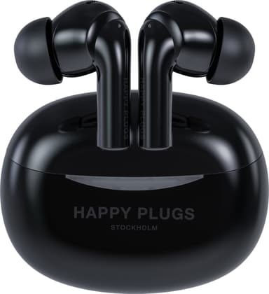 Happy Plugs Joy Pro helt trådløse in-ear hodetelefoner (sort)