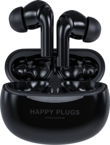 Happy Plugs Joy Pro helt trådløse in-ear hodetelefoner (sort)