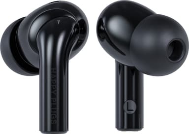 Happy Plugs Joy Pro helt trådløse in-ear hodetelefoner (sort)