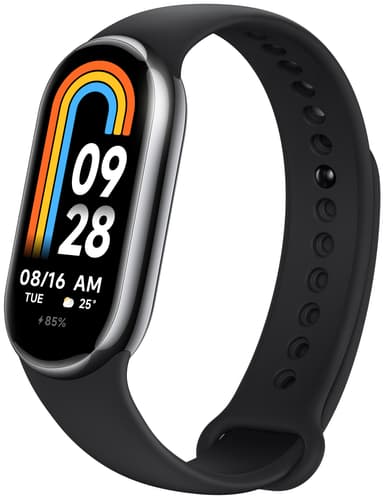 Xiaomi Smart Band 8 aktivitetsarmbånd (sort)