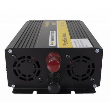 POWER Inverter 12V 900W Ren Sinus - m/fjernkontroll
