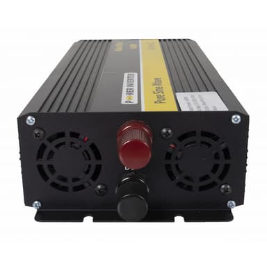 POWER Inverter 12V 1400W Ren Sinus - m/fjernkontroll