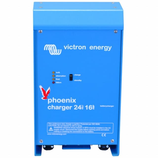 VICTRON Phoenix Batterilader 24V 16A 2+1 kanaler